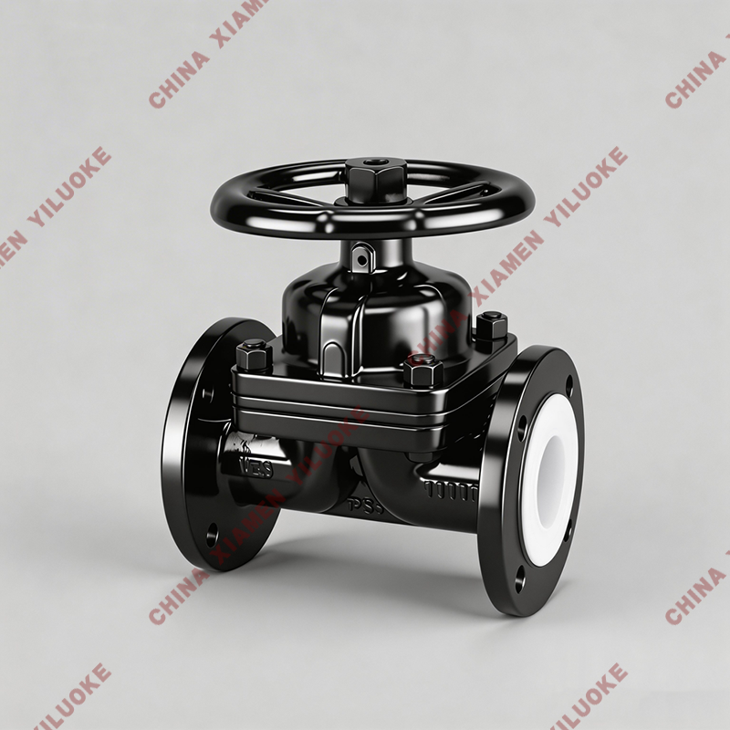 PTFE Lined Diaphragm Valve